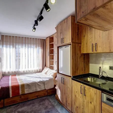 Гостевой дом 2023 Decoration, New Electonics, 50mbps Internet, Modern, Studio, 18m2, Location, 300 M To Bosphorus