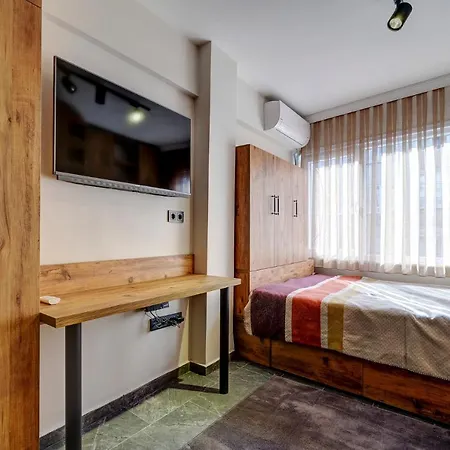 Гостевой дом 2023 Decoration, New Electonics, 50mbps Internet, Modern, Studio, 18m2, Location, 300 M To Bosphorus Стамбул